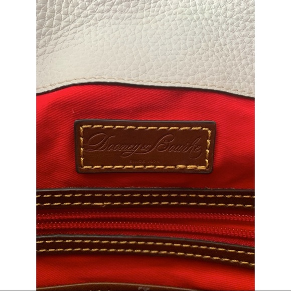 Dooney & Bourke Pebble Leather Logo Lock Hobo - Picture 10 of 16